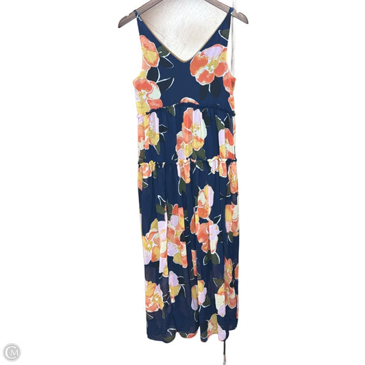 Dress Casual Maxi By Maurices In Floral Print, Size: Xs