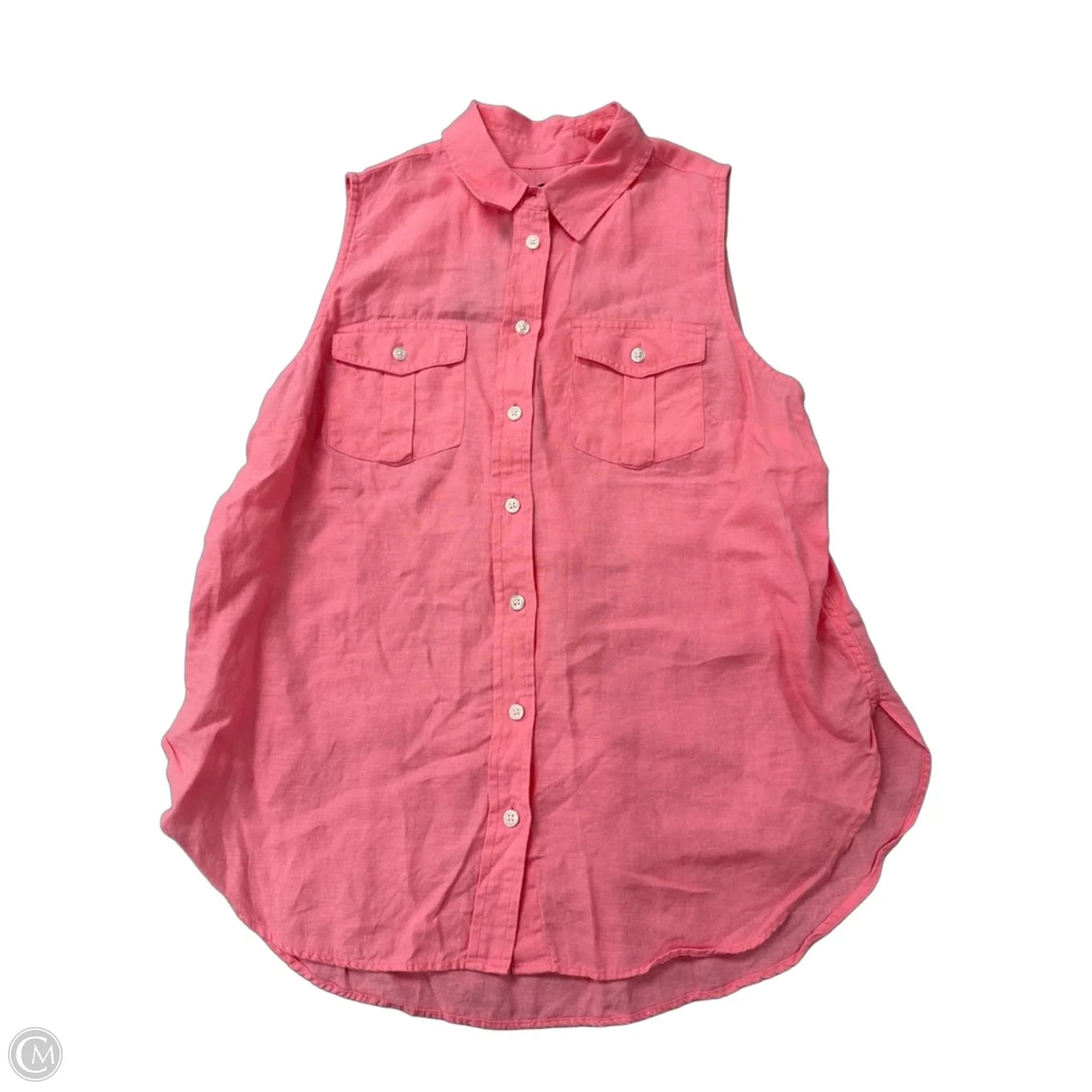 Top Sleeveless By Talbots In Pink, Size: Lp