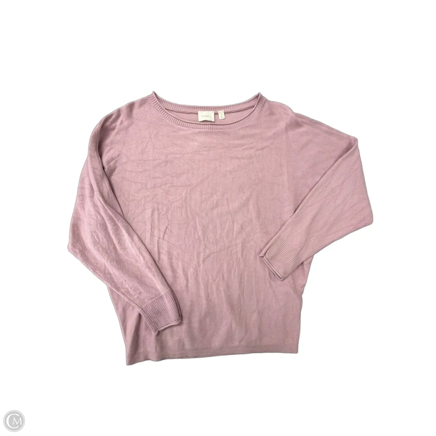 Top Long Sleeve By Cyrus In Pink, Size: S