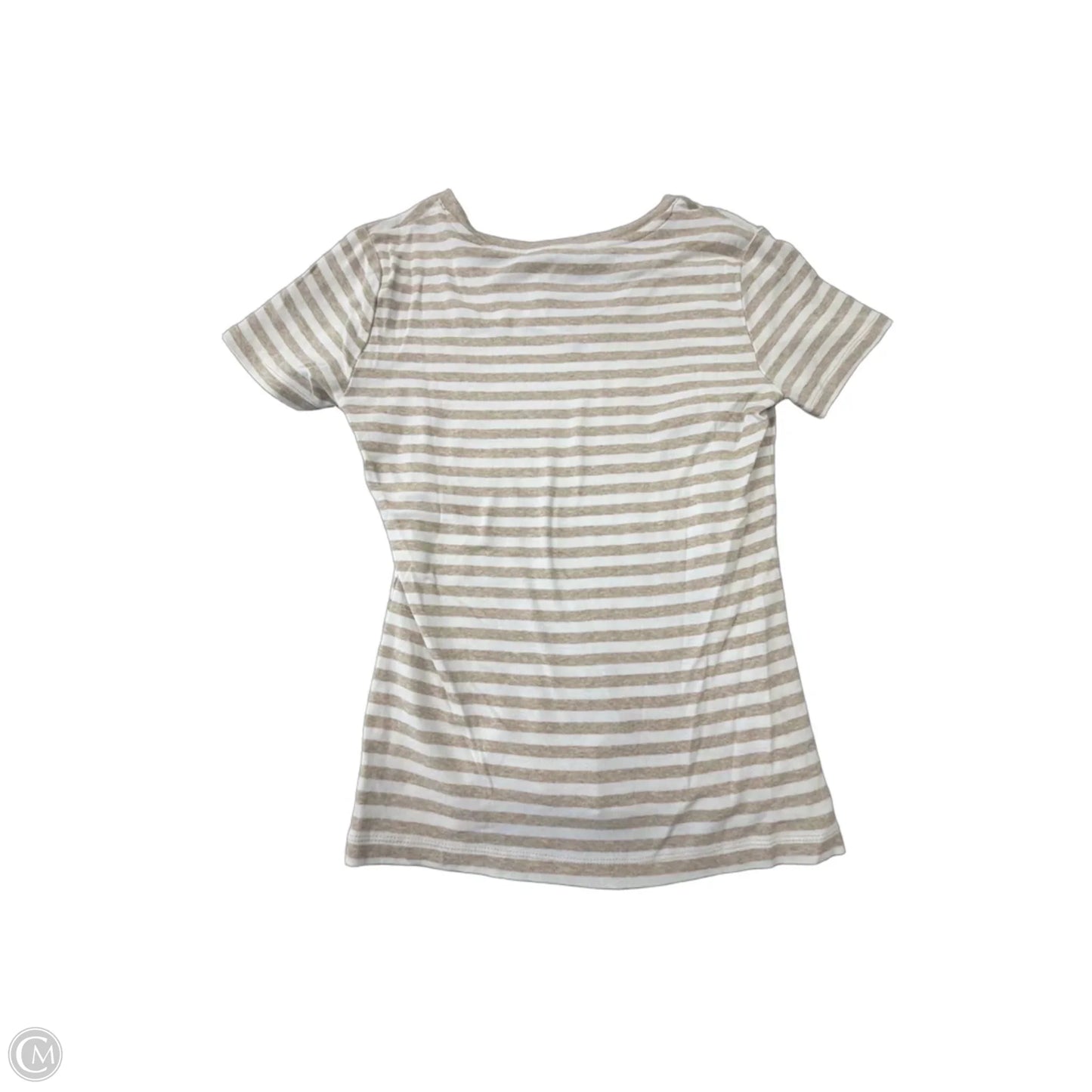 Top Short Sleeve By Tommy Hilfiger In Striped Pattern, Size: S