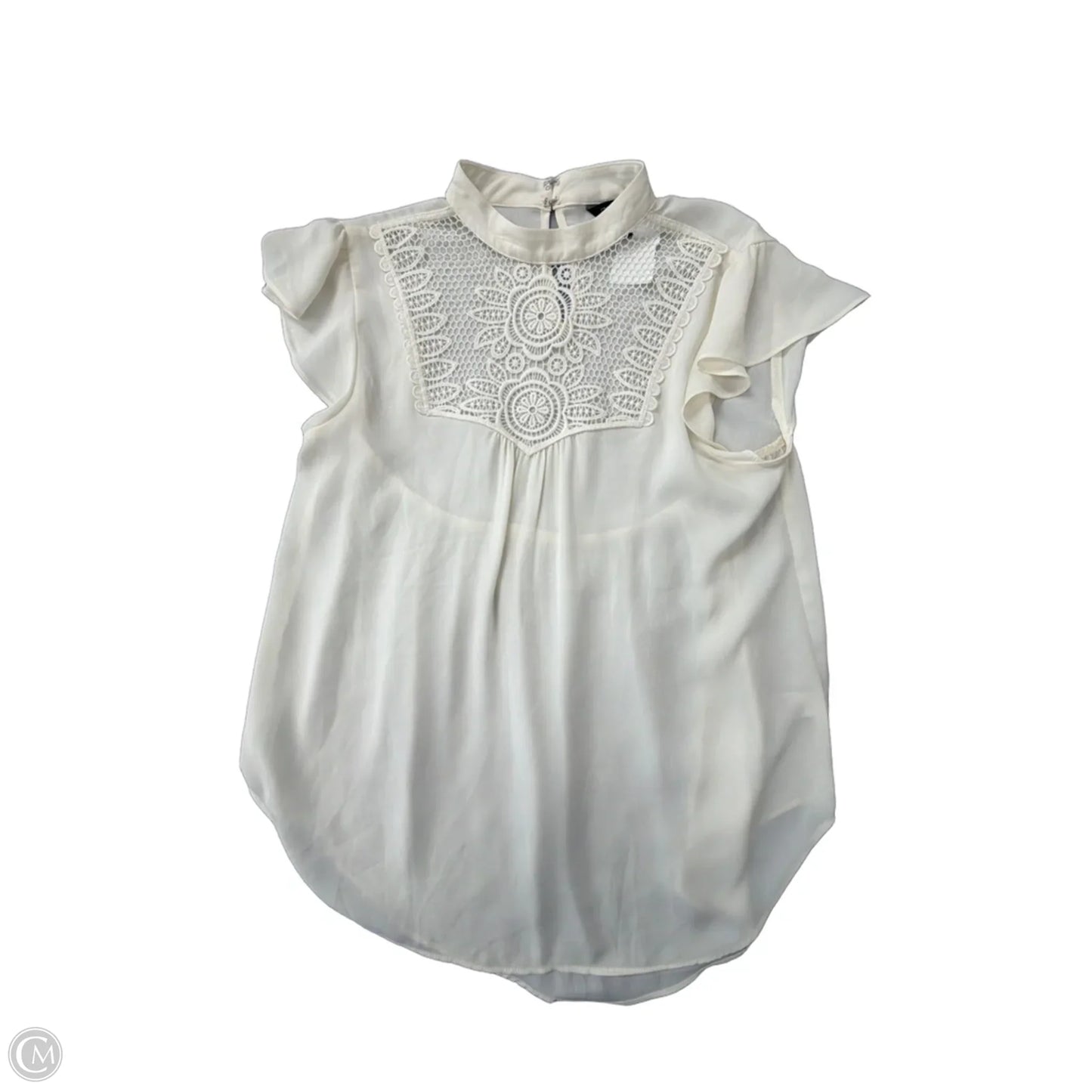 Top Sleeveless By Express In Beige, Size: Xs