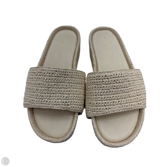 Shoes Heels Platform By Gianni Bini In Beige, Size: 10