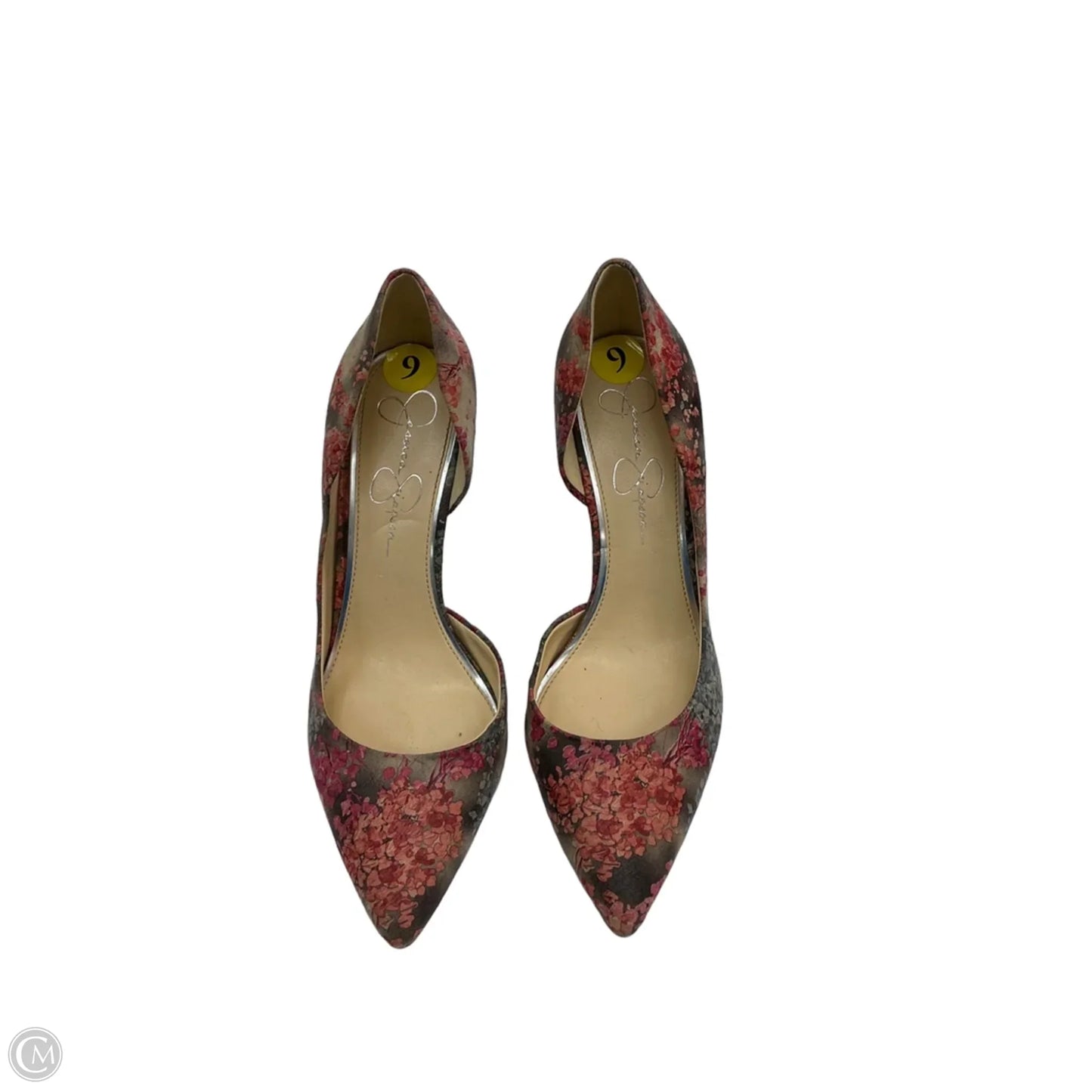Shoes Heels Stiletto By Jessica Simpson In Floral Print, Size: 9
