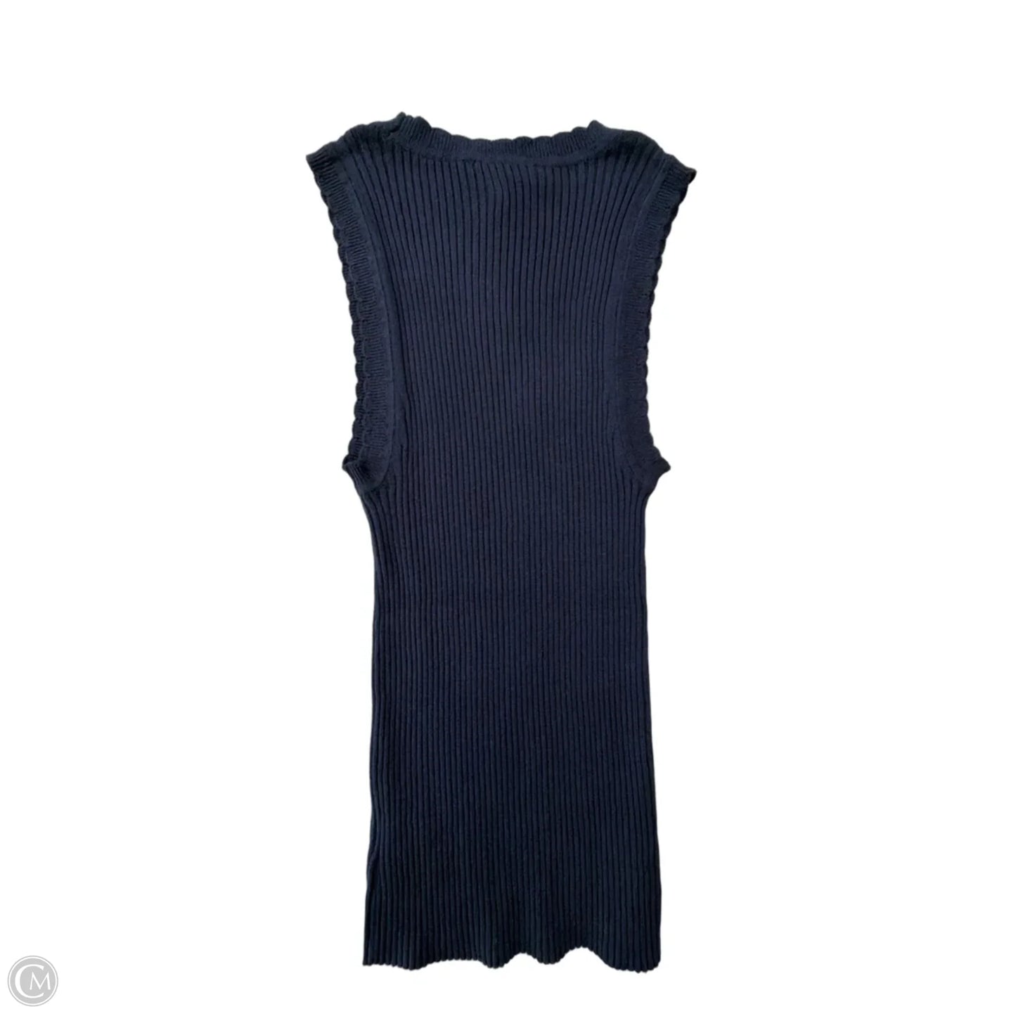 Tank Top By Free Assembly In Blue, Size: M