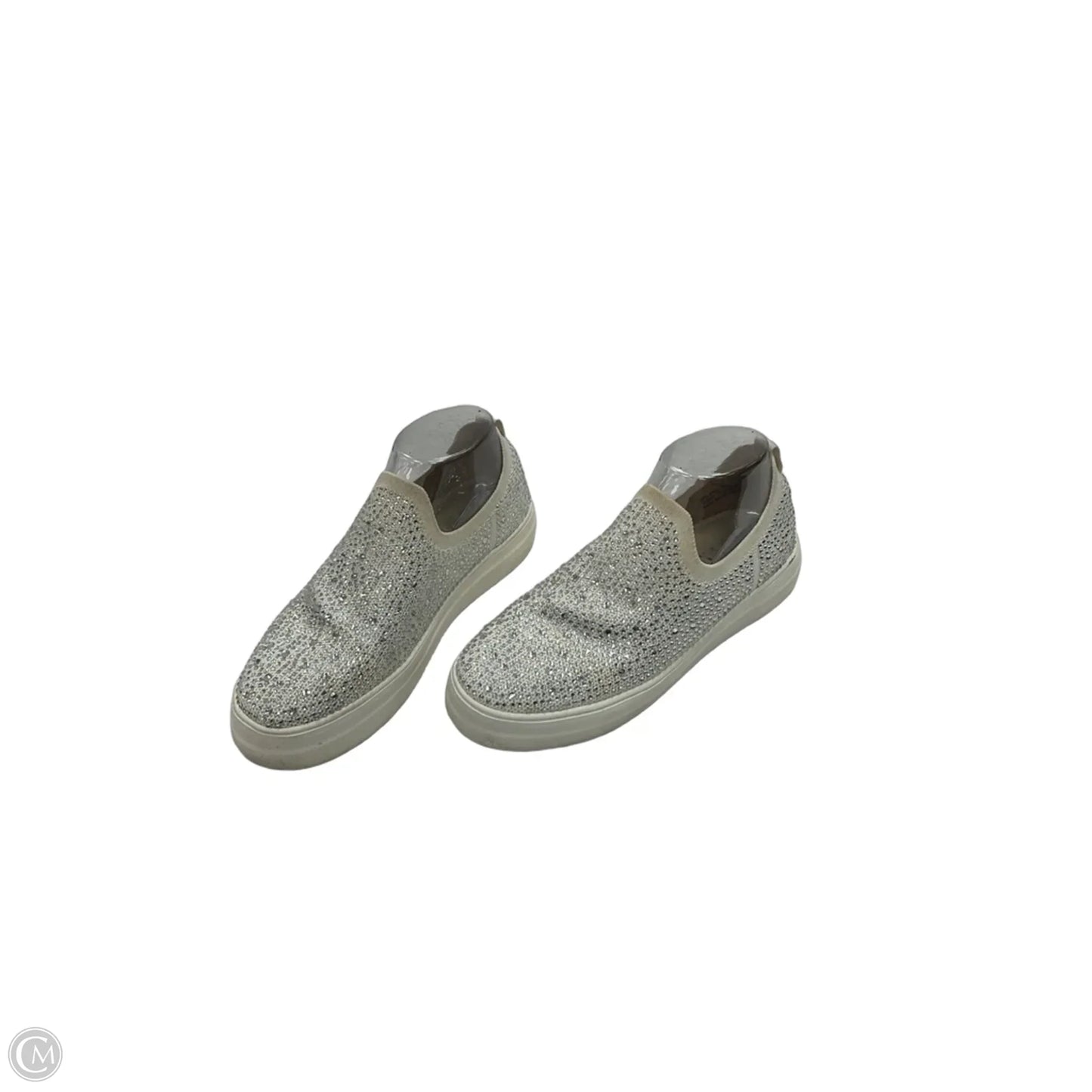 Shoes Flats By Corkys In Silver, Size: 7