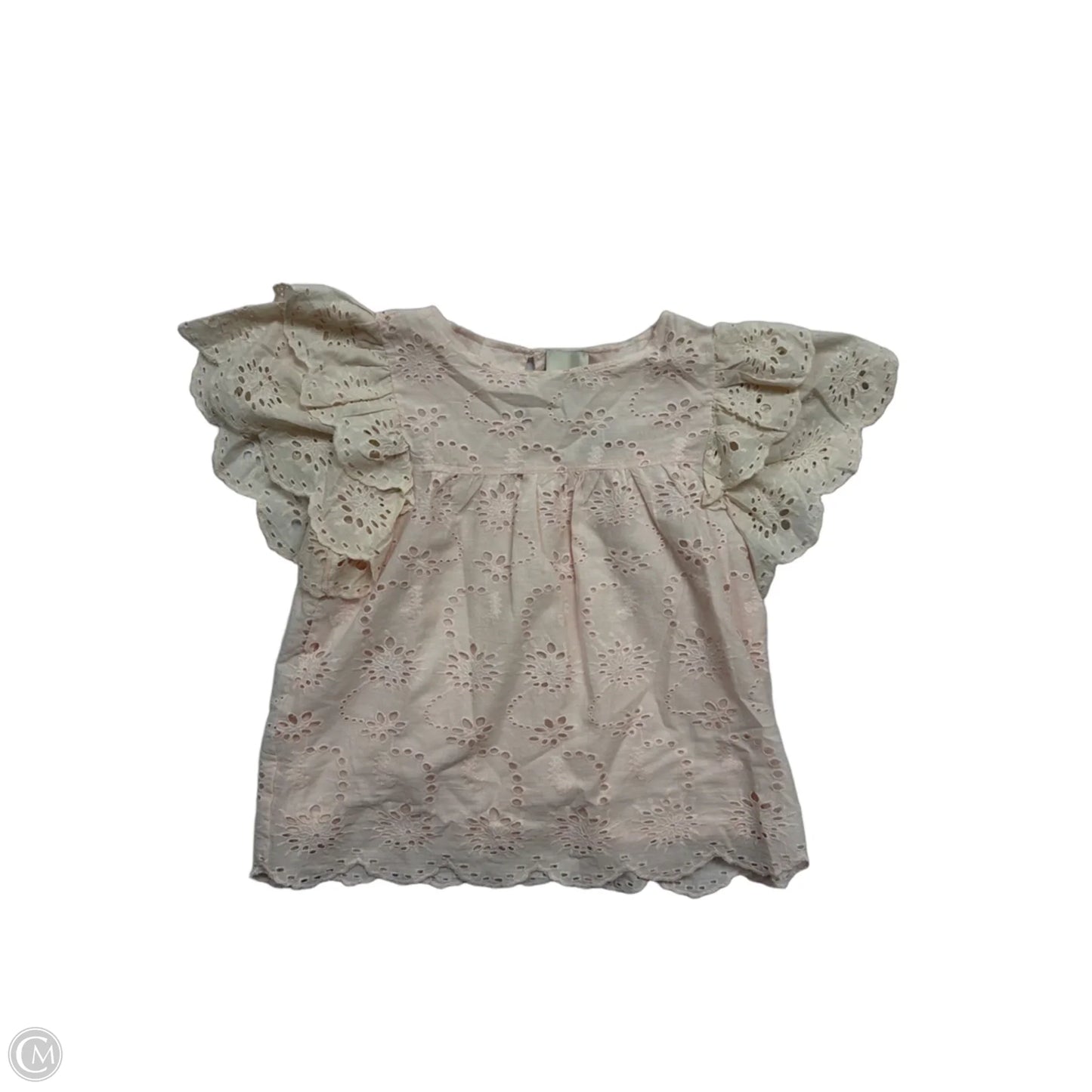 Top Short Sleeve By Industry In Pink, Size: S