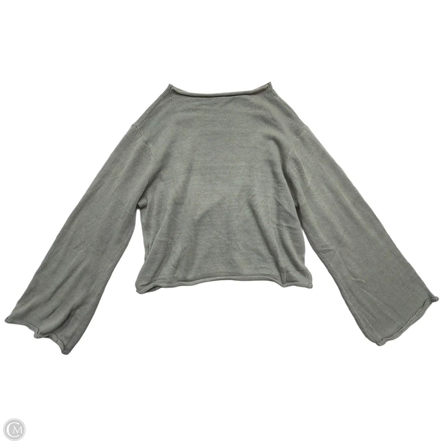 Top Long Sleeve By Shein In Aqua, Size: 3x