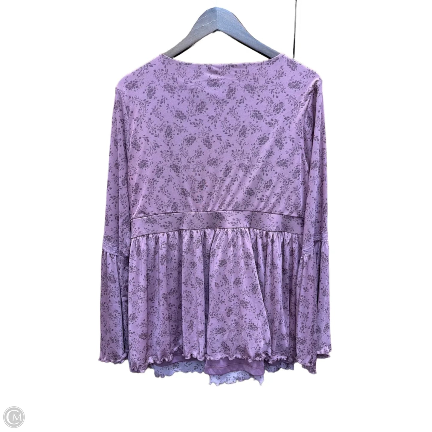 Top Long Sleeve By Torrid In Pink, Size: 1x