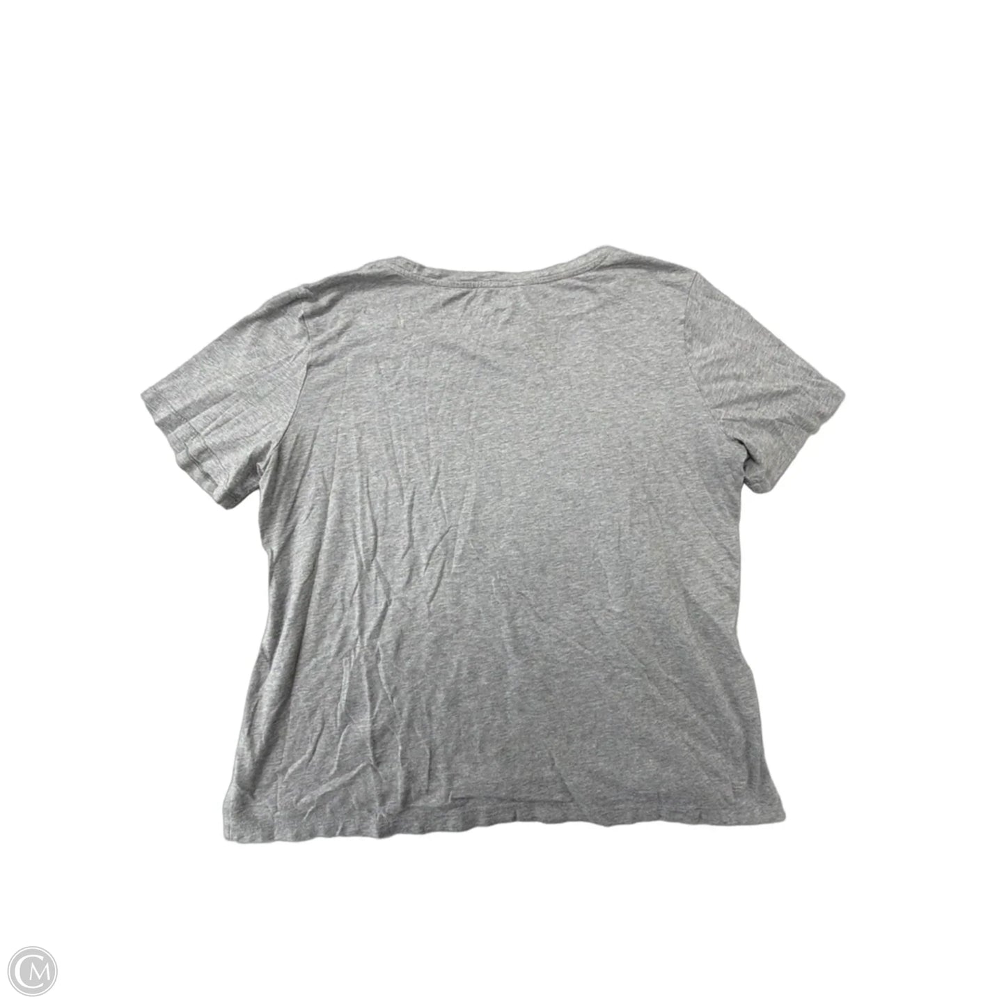 Top Short Sleeve Basic By Members Mark In Grey, Size: Xl