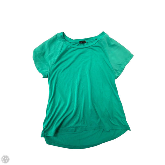 Top Short Sleeve By West Kei In Aqua, Size: L