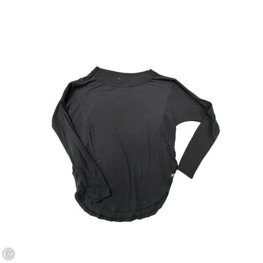 Top Long Sleeve By Joy Lab In Black, Size: S