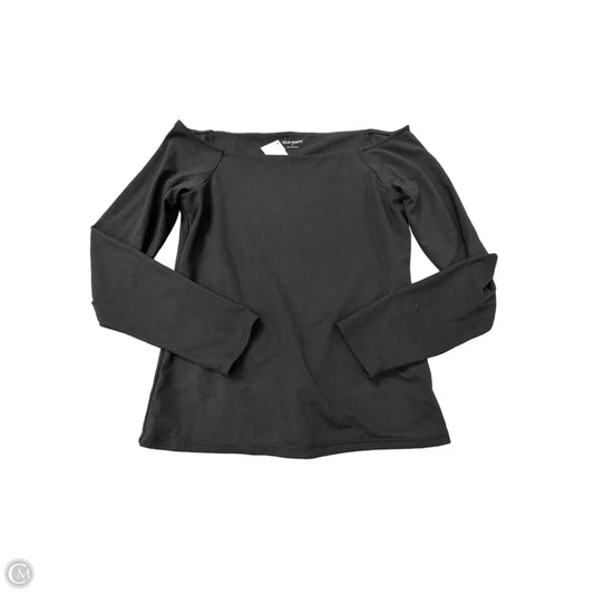 Top Long Sleeve By Old Navy In Black, Size: M