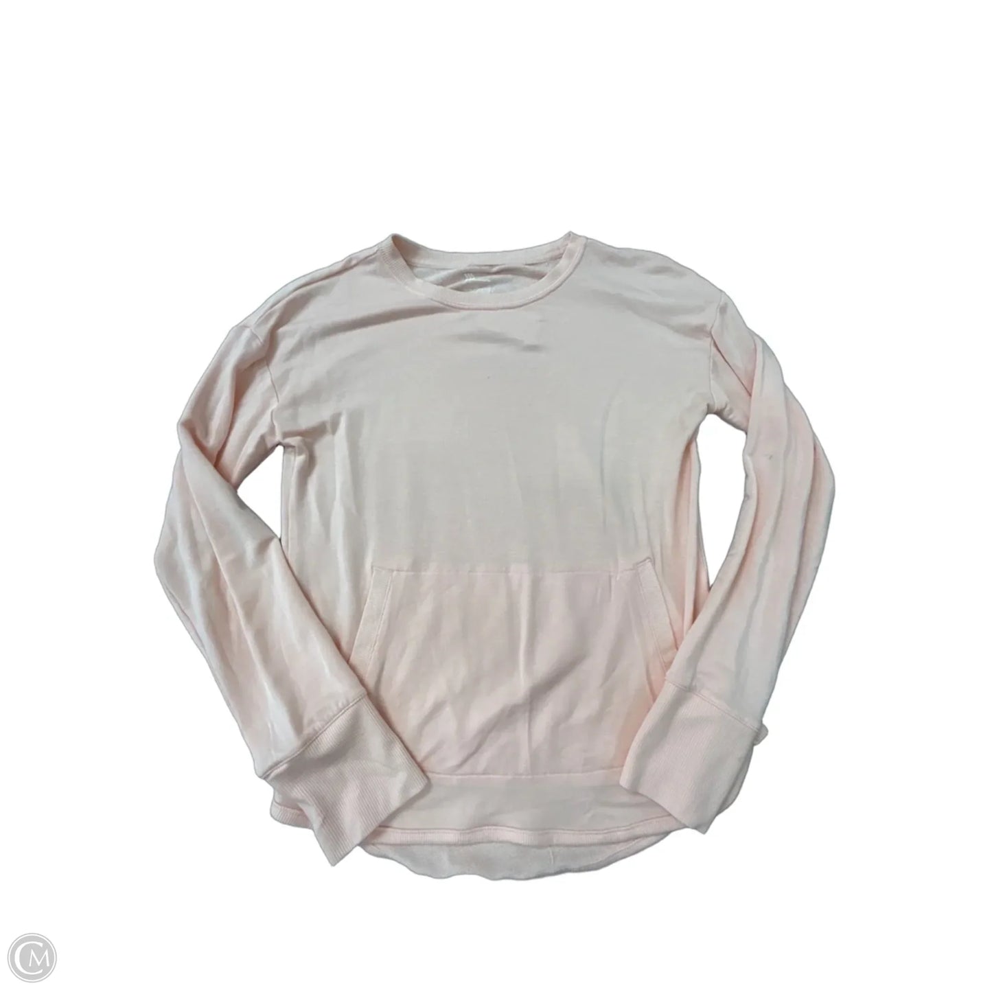 Athletic Top Long Sleeve Crewneck By All In Motion In Pink, Size: L