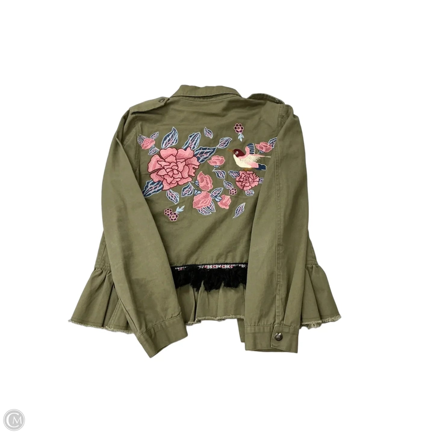 Jacket Other By Clothes Mentor In Green, Size: M