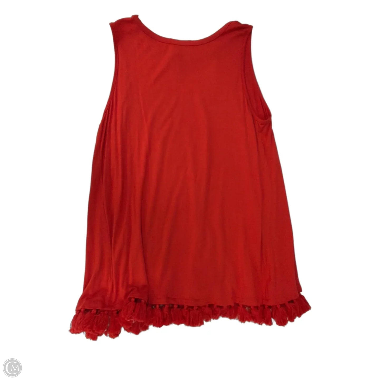 Tank Top By Cha Cha Vente In Orange, Size: L