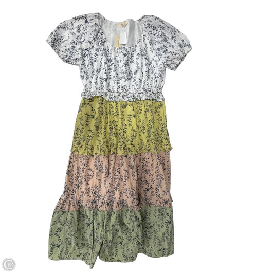 Dress Casual Maxi By Doe & Rae In Multi-colored, Size: L