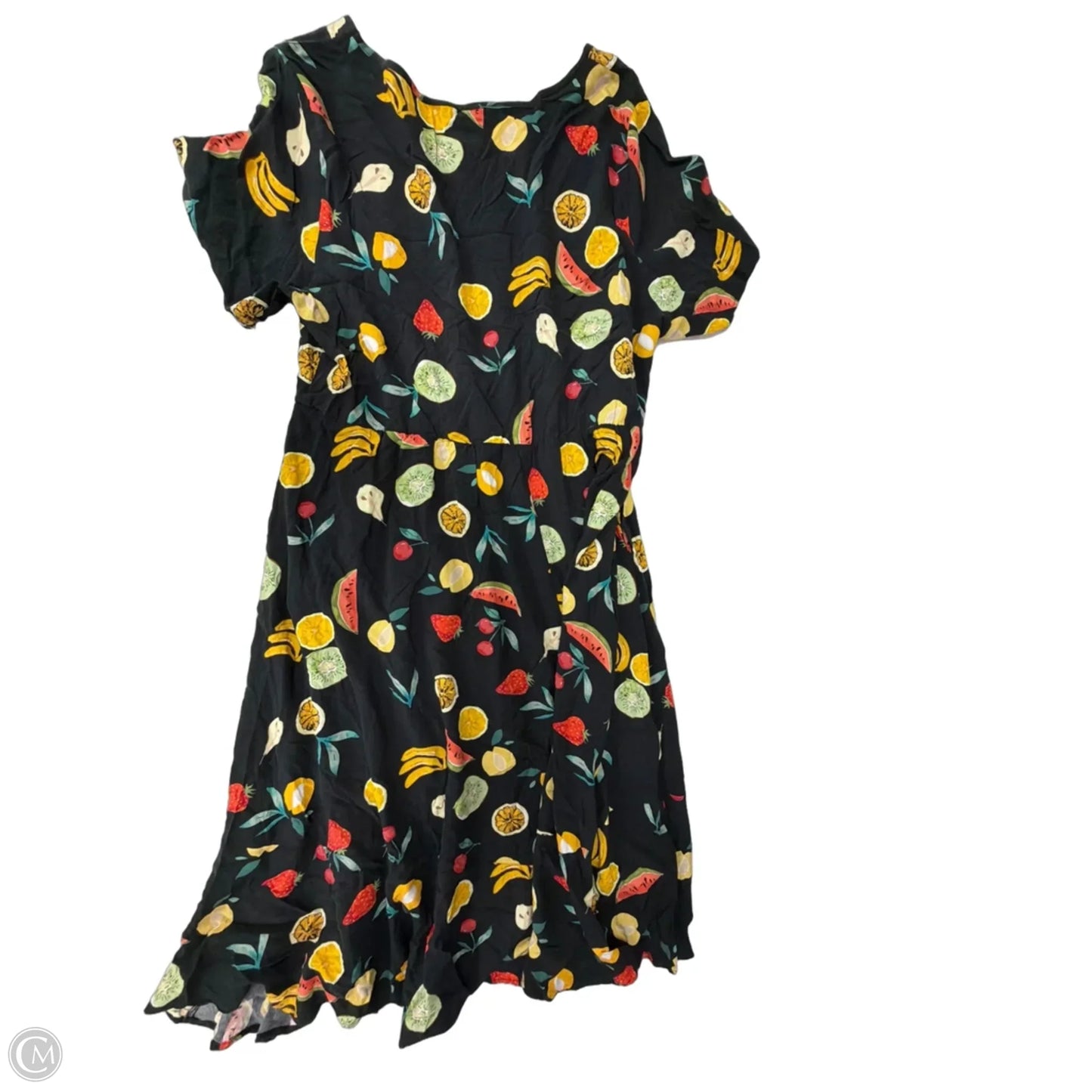 Dress Casual Midi By Bloomchic In Black, Size: 1x