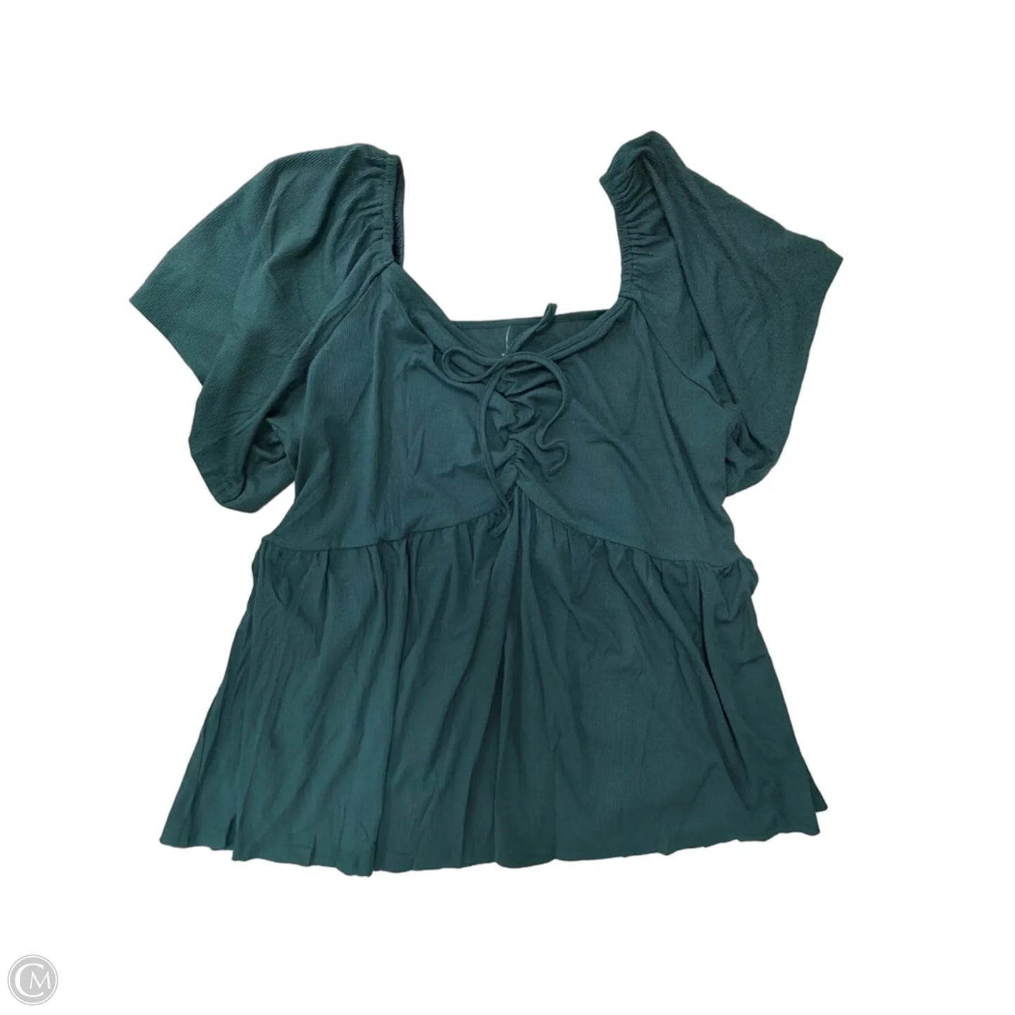 Top Short Sleeve By Clothes Mentor In Green, Size: 4x