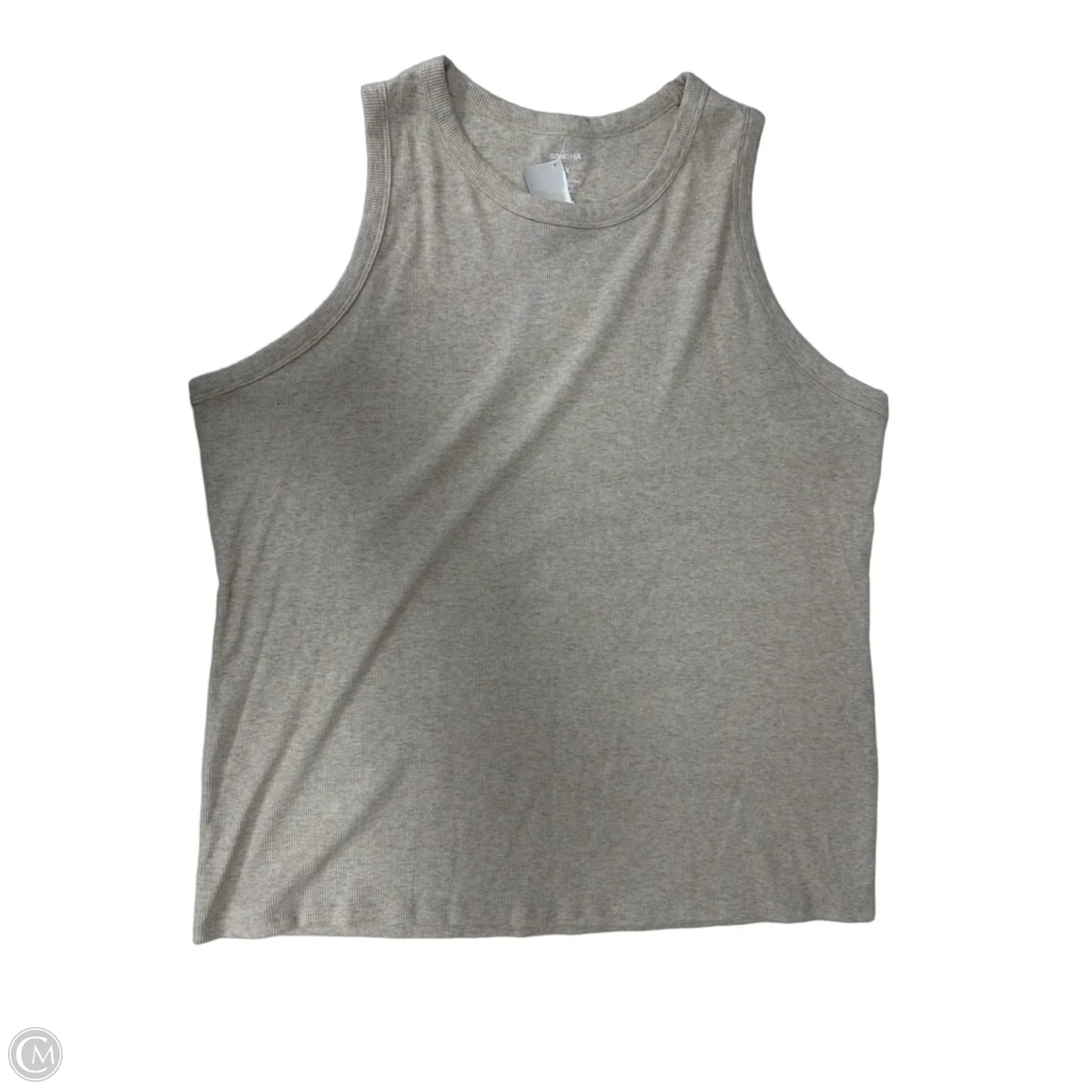 Top Sleeveless By Sonoma In Cream, Size: 3x