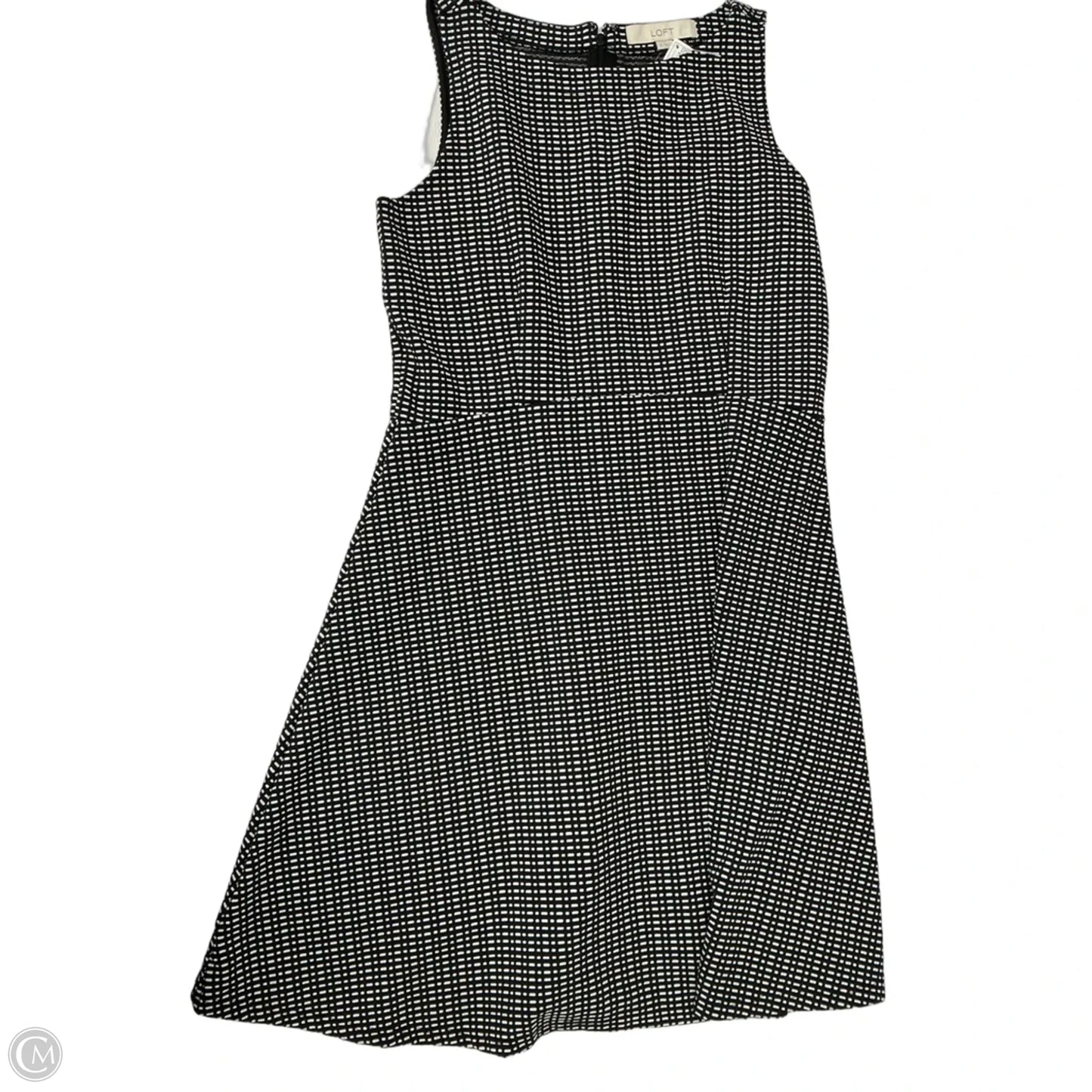 Dress Casual Short By Loft In Black & White, Size: S