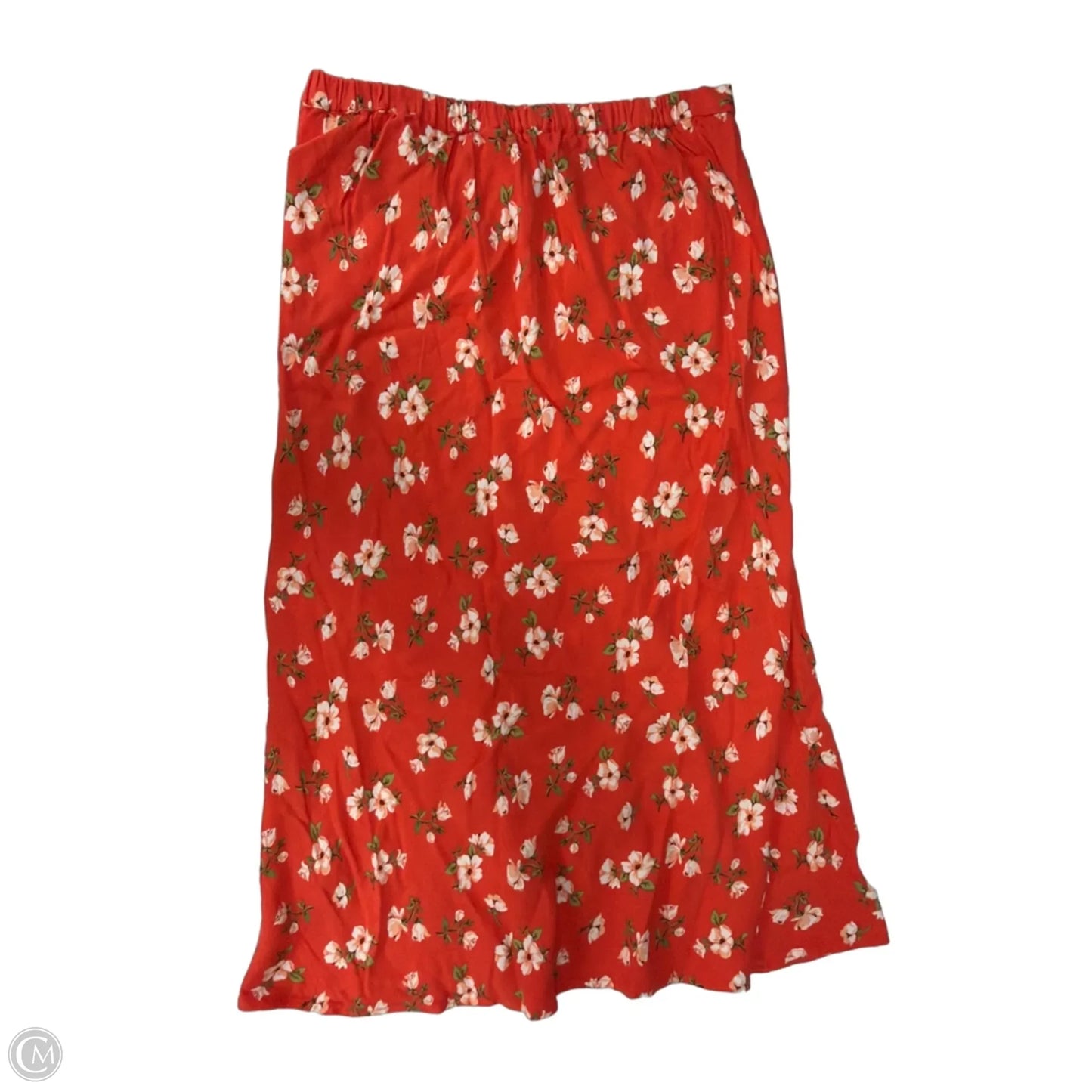 Skirt Midi By Old Navy In Floral Print, Size: S