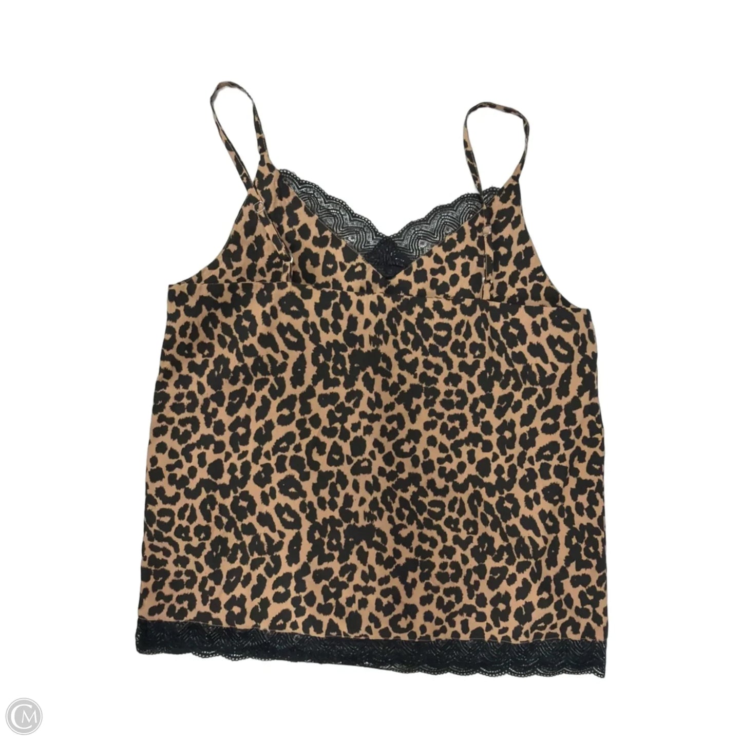 Tank Top By Clothes Mentor In Animal Print, Size: M