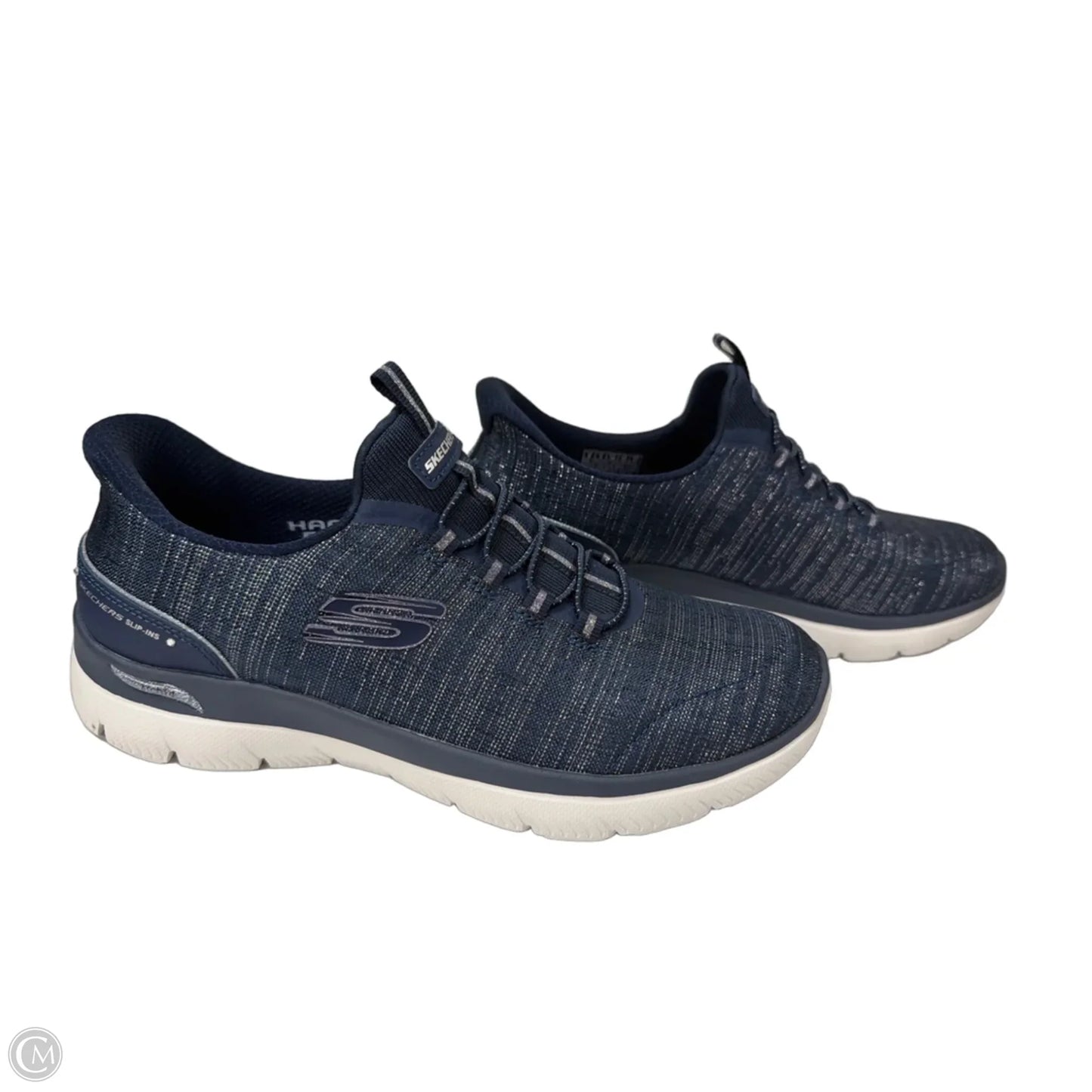 Shoes Athletic By Skechers In Blue, Size: 8