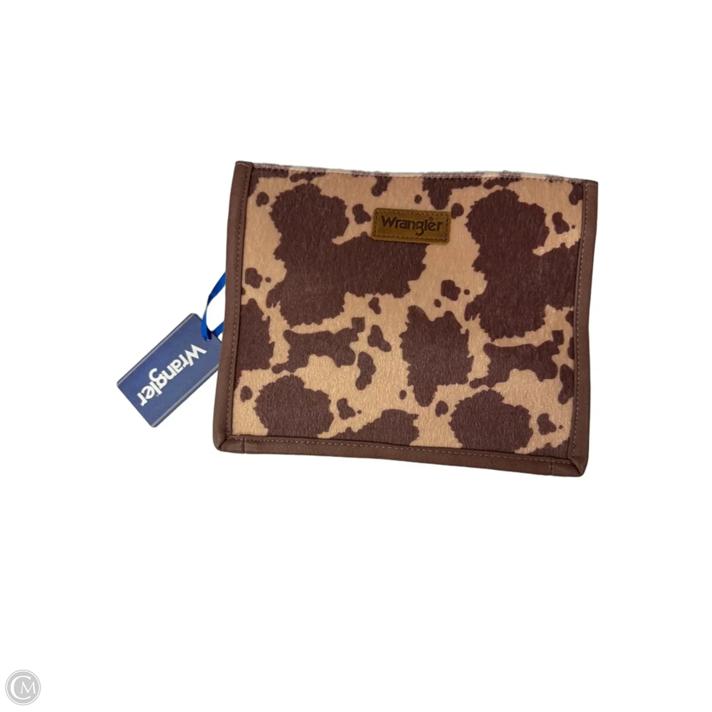 Handbag Leather By Wrangler, Size: Medium