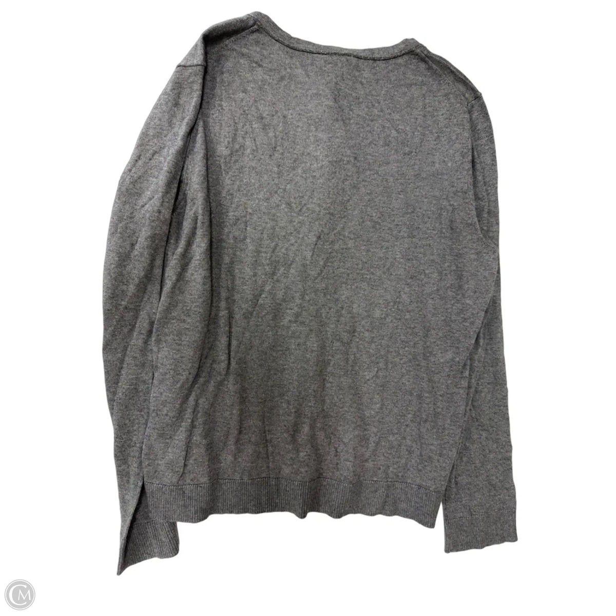 Cardigan By Ann Taylor In Grey, Size: 1x