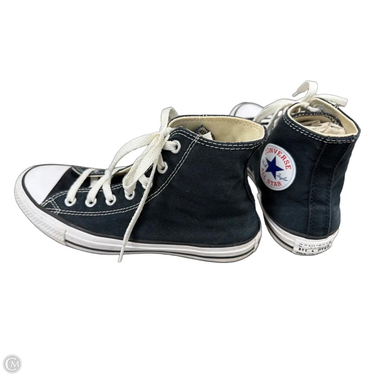 Shoes Sneakers By Converse In Black & White, Size: 8