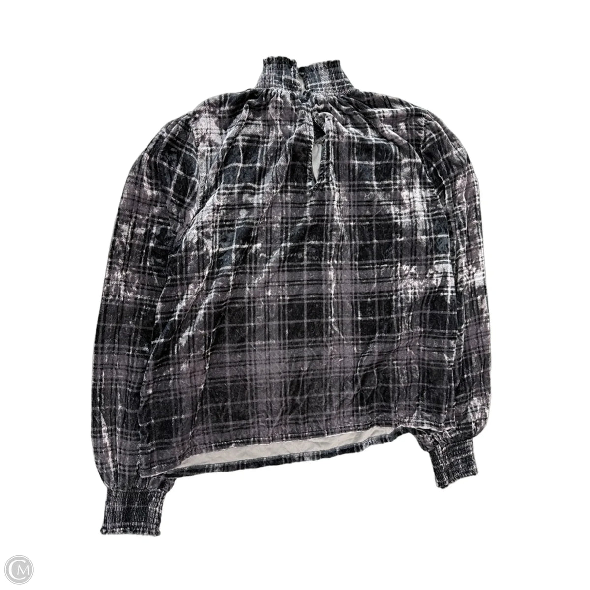 Top Long Sleeve By Everlane In Grey, Size: L