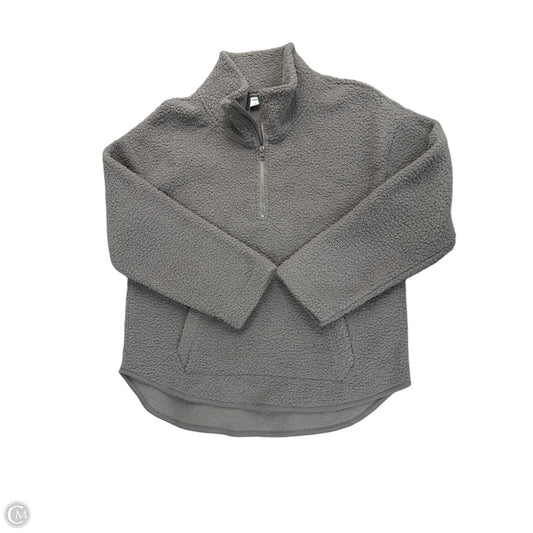 Sweatshirt Collar By Old Navy In Grey, Size: L