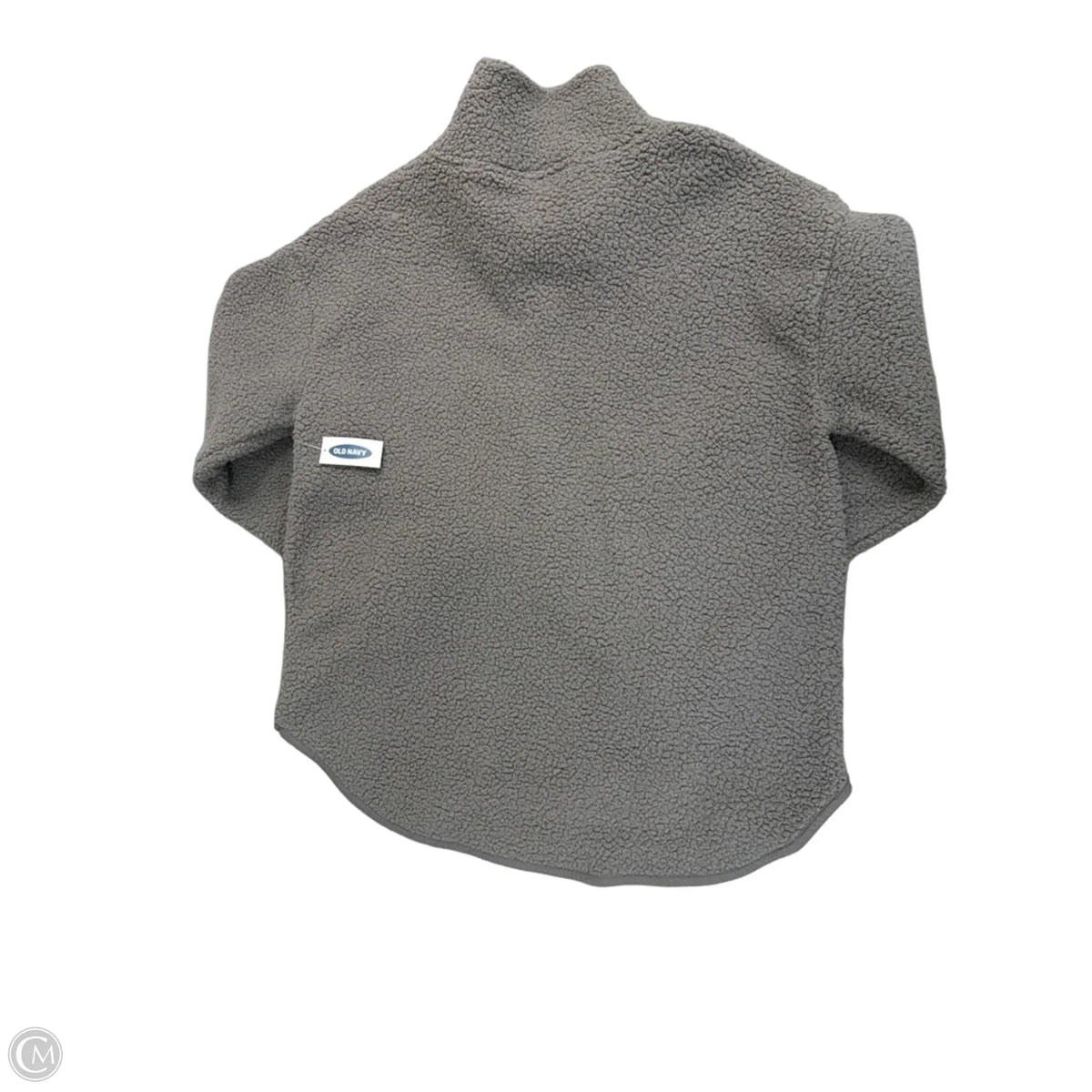 Sweatshirt Collar By Old Navy In Grey, Size: L