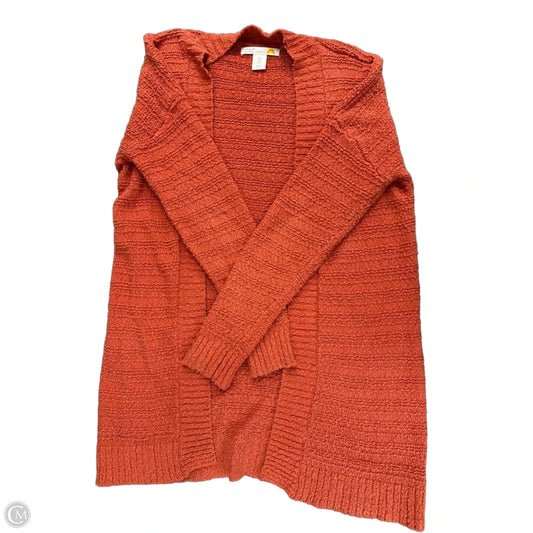 Cardigan By C And C In Orange, Size: S