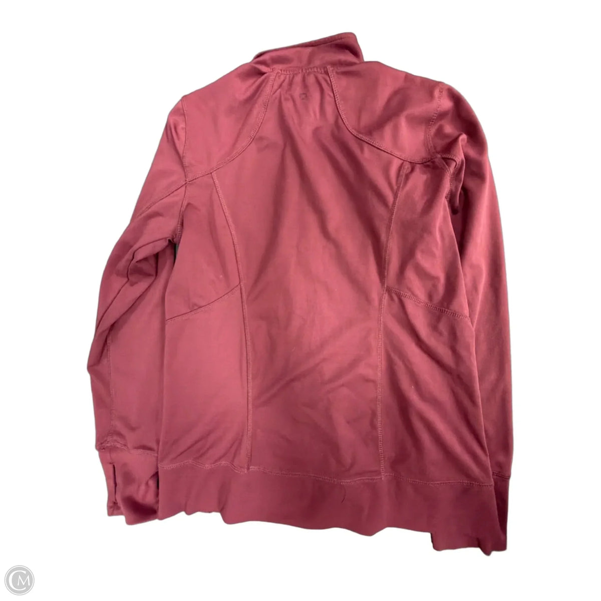 Athletic Jacket By Rbx In Red, Size: L
