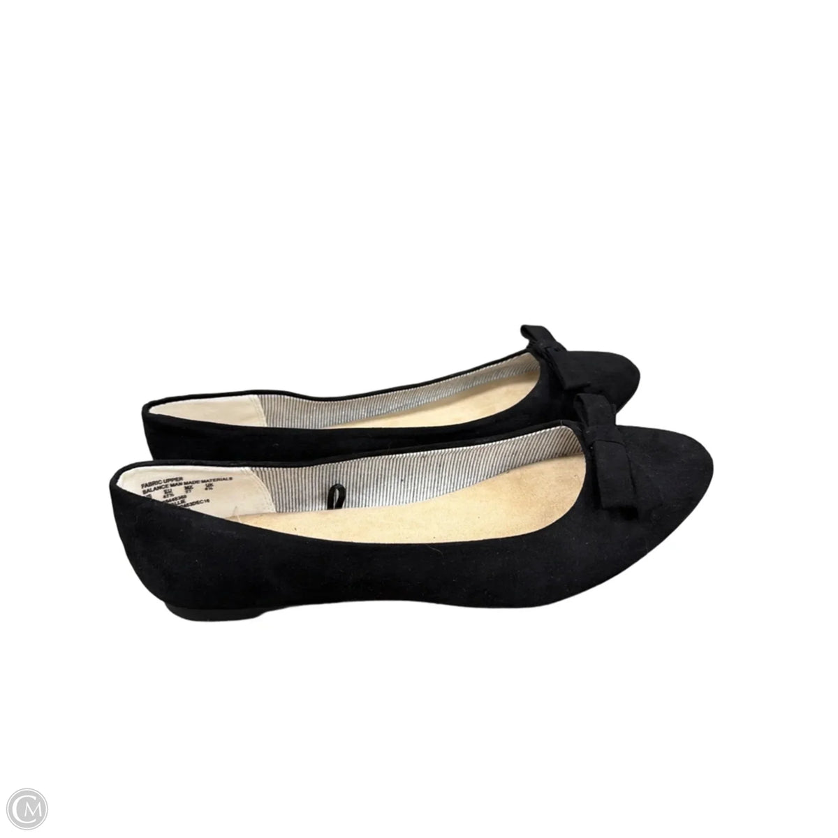 Shoes Flats By Basic Editions In Black, Size: 10