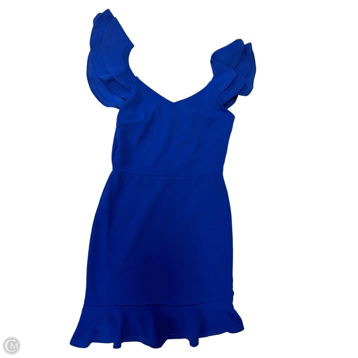 Dress Party Short By Clothes Mentor In Blue, Size: S