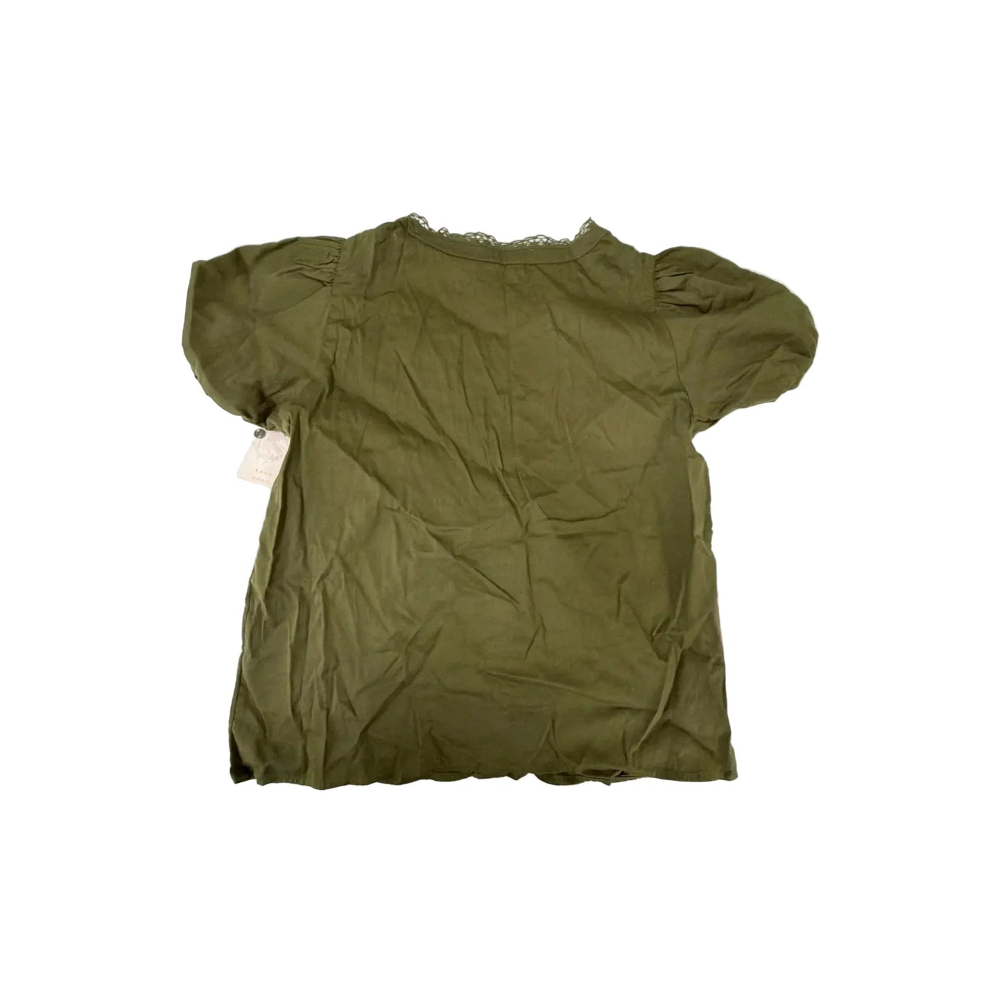 Top Short Sleeve By Lc Lauren Conrad In Green, Size: S