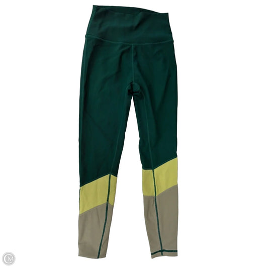 Athletic Leggings By Wilo In Green, Size: Xs
