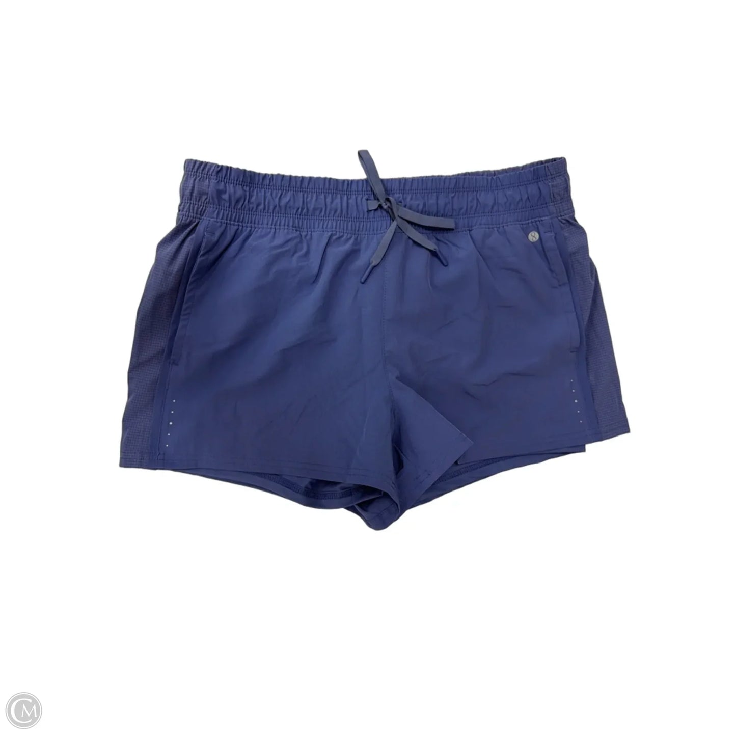 Athletic Shorts By Layer 8 In Blue, Size: L