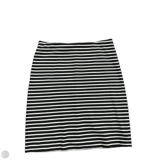 Skirt Midi By Old Navy In Striped Pattern, Size: M