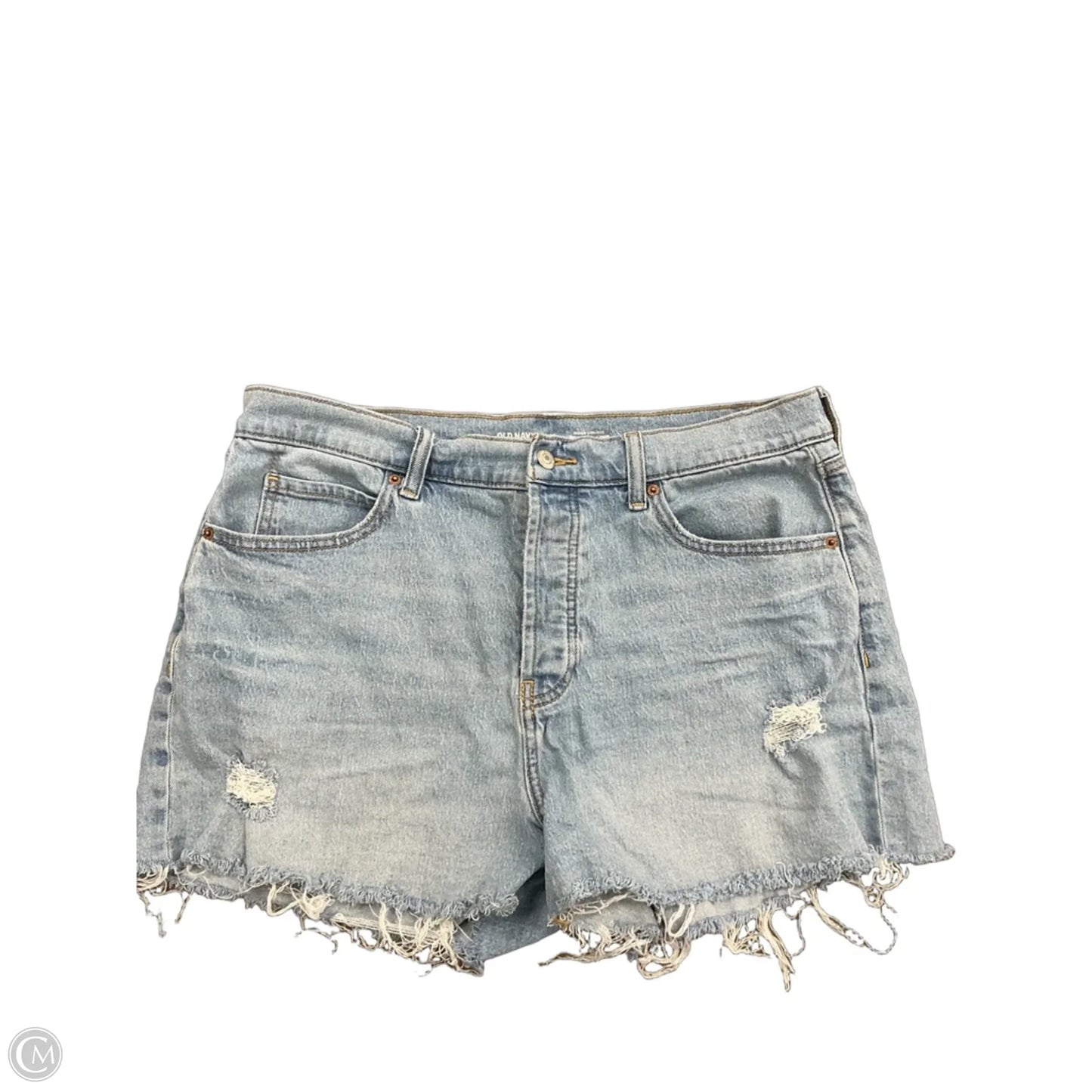 Shorts By Old Navy In Blue Denim, Size: 14