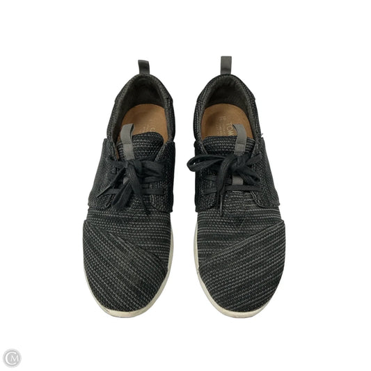 Shoes Sneakers By Toms In Grey, Size: 9