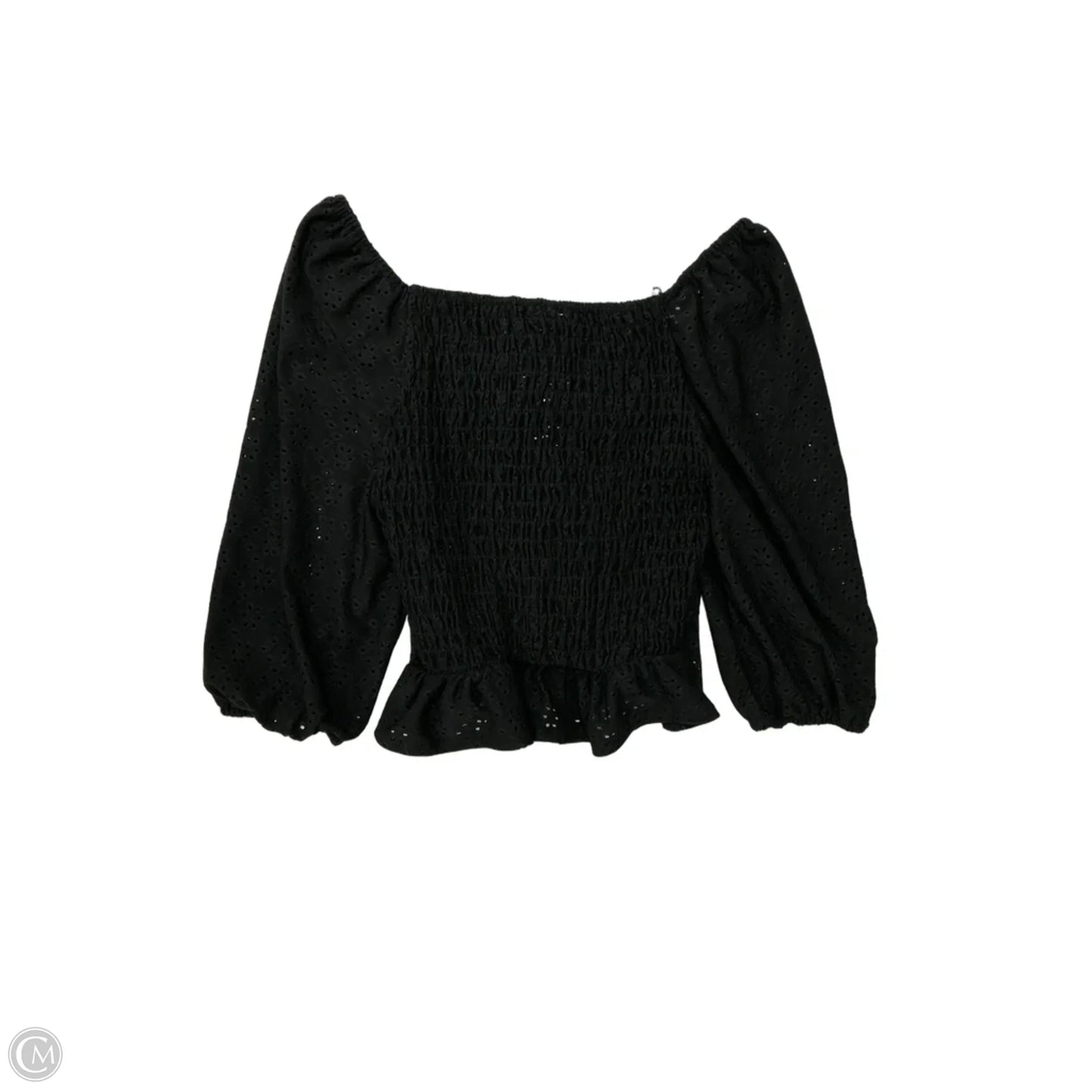 Top Short Sleeve By Urban Romantics In Black, Size: S