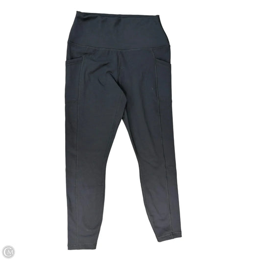 Athletic Leggings By Yogalicious In Black, Size: L