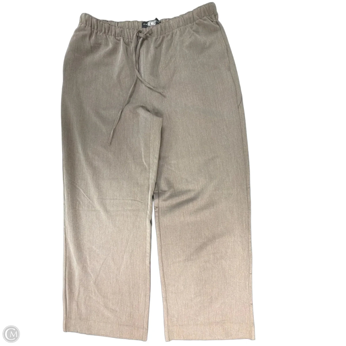 Pants Linen By Rewash In Brown, Size: 12
