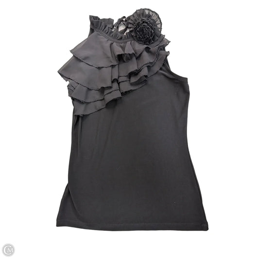 Top Sleeveless By White House Black Market In Black, Size: Xs