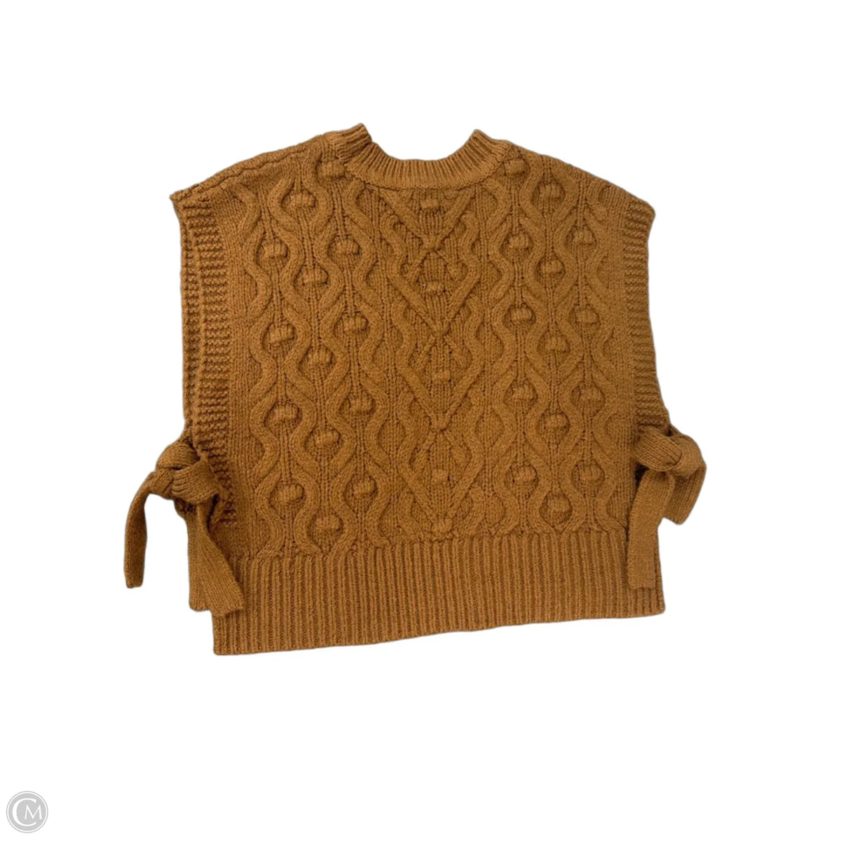 Vest Sweater By Loft In Bronze, Size: M