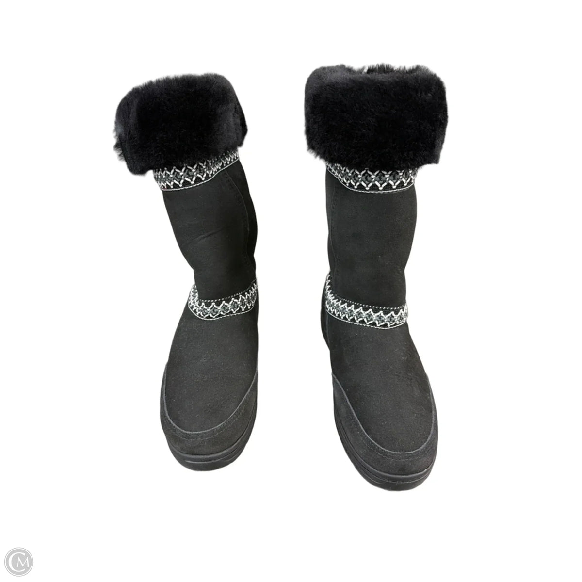 Boots Designer By Ugg In Black, Size: 7