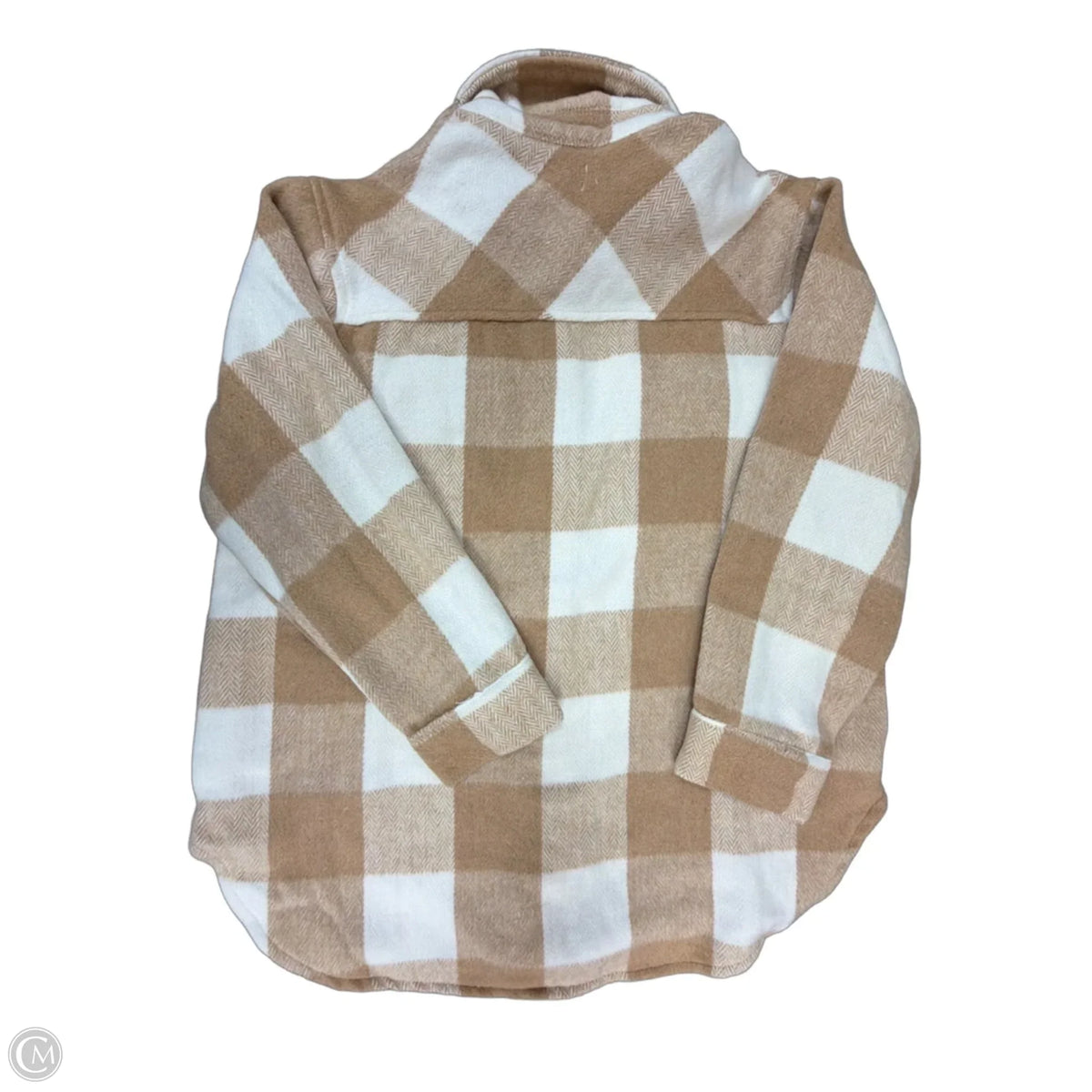 Jacket Other By Time And Tru In Plaid Pattern, Size: M